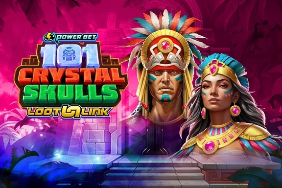 Capa do slot 101 Crystal Skulls
