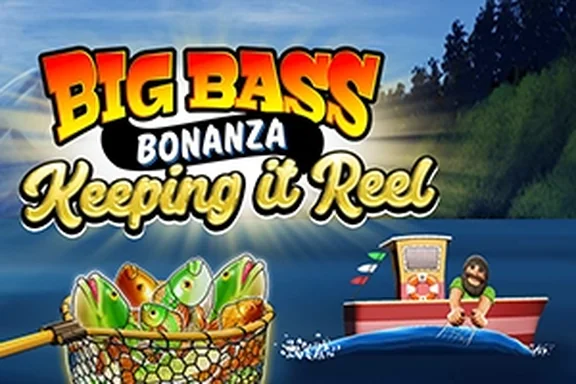 Capa do slot Big Bass Bonanza Keeping it Reel