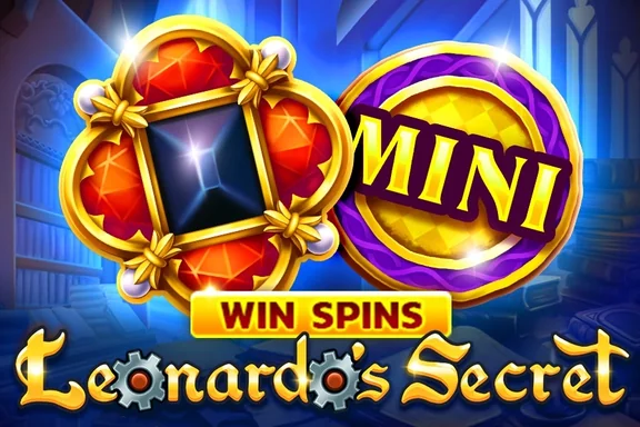 Capa do slot Leonardos Secret